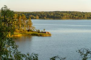 Zakharkin's photo of the nice view in Karelia